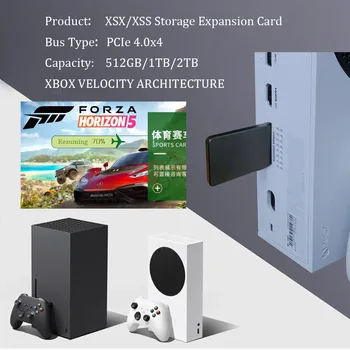 2230/2280 Proširenje skladišta za Xbox Series X|S Ssd NVMe PCIe4.0 SSD s adapterom CFexpress/515 GB/1 T/2 T Slika